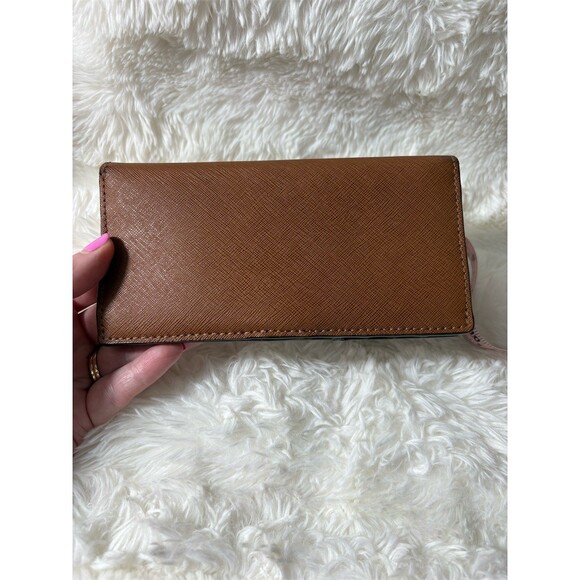 Michael Kors Wallet Womens One Size Brown Bifold Snap ID Window Card Slots - Picture 5 of 7